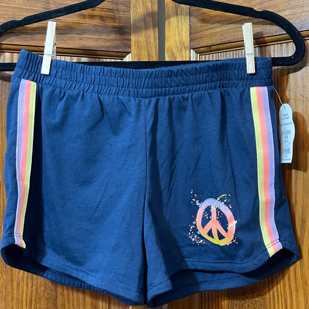 Wonder Nation Girls XXL 18 Short